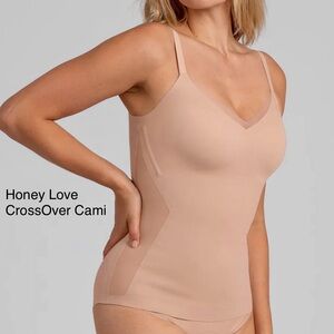 Honeylove CrossOver Cami – Sand – Large– New With Tags NWT